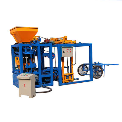 qualidade  QT4-24B Concrete Lego Semi Automatic Block Machine Manufacturing Machine fábrica