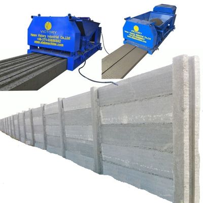 qualidade  Concrete Wall Fence Machine Concrete Farm Wall Panel Making Machinery With Panel And H Column Machine Wall Making Machine fábrica