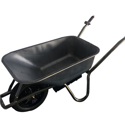 High Quality Metal Electric Power Assist Steel Wheelbarrow